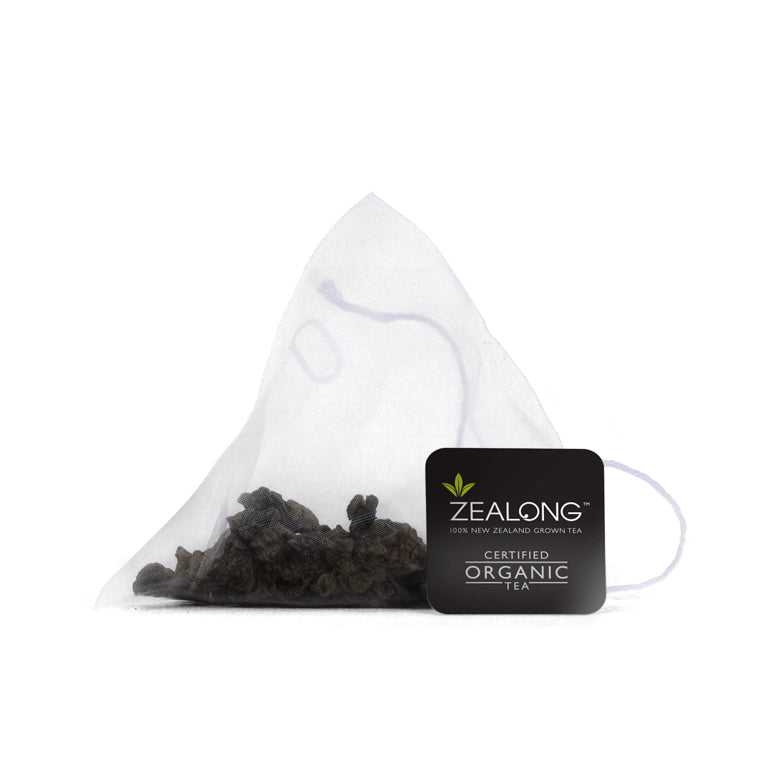 Zealong ORGANIC AROMATIC OOLONG TEA, compostable tea bag